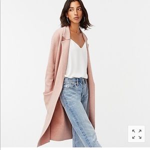 J Crew Ella long sweater blazer